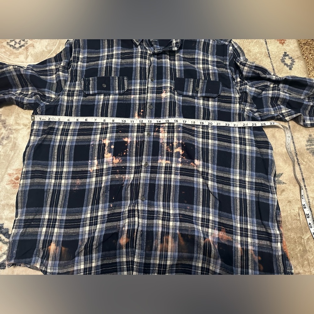 🍻One of a kind Busch light Mens 3XL flannel🍻 - Picture 6 of 7